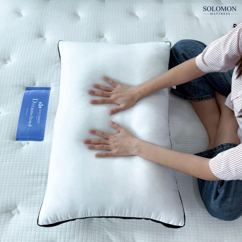 หมอนหนุนสุขภาพ SIZE L SOLOMON ใย 2,500 คุณภาพพรีเมียม รุ่น SILENT